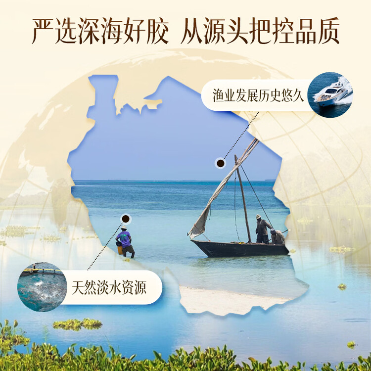 斋名堂黄花鱼胶礼盒装商品图